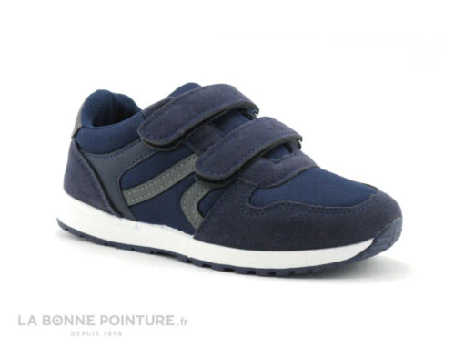 DT New York B313973 Navy - Sneakers Enfant Bleu Marine - 2 Velcros -Enfants Chaussure Boutique cd24607c73b9e66c561f35ea11d5d5ef img 1082.jpg 161293