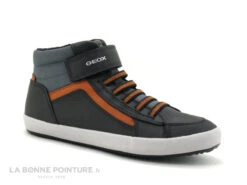 Geox J265CA 054 FU - GISLI - Black Rust - Basket Montante GARCON